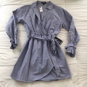 NWT Express pinstripe dress